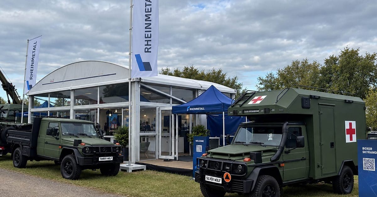 Rheinmetall and Mercedes-Benz grow the Wolf Pack with Timber Wolf and Silver Wolf