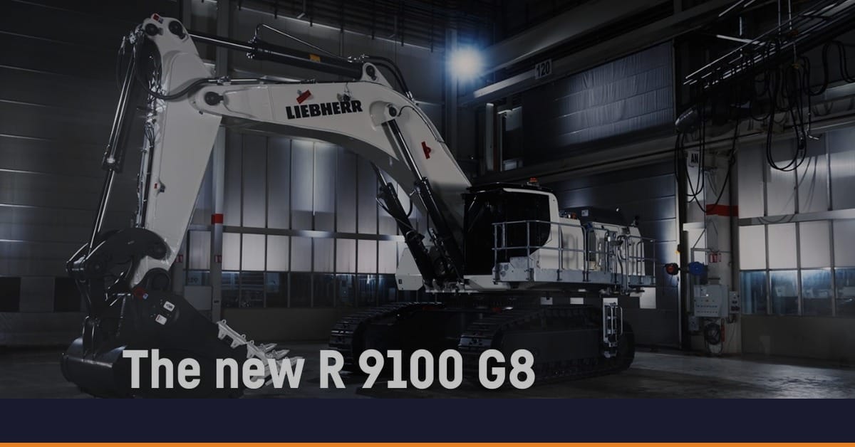 Liebherr Launches R 9100 Generation 8 — A 100-Tonne Mining Excavator Built for Efficiency