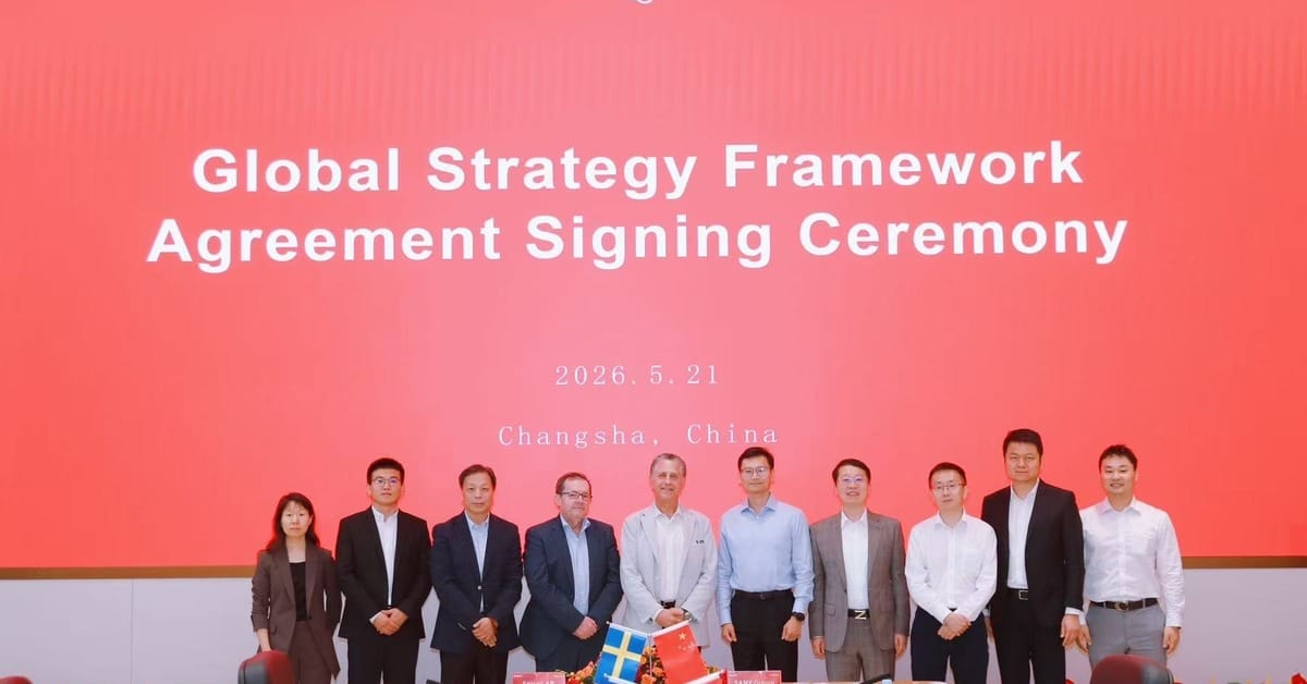 Epiroc and SANY Join Forces to Accelerate Electrification in Mining and Infrastructure