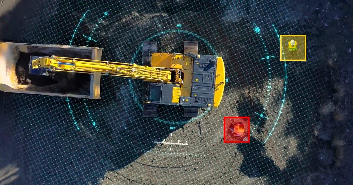 Komatsu Introduces Factory-Fit AI Human Detection System on Crawler Excavators