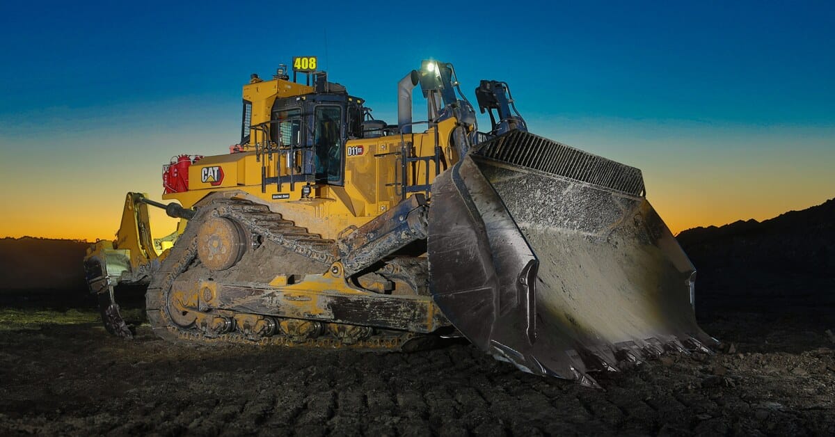 Caterpillar brings electric drive to its biggest dozer with the D11 XE