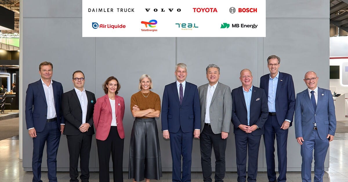 Hydrogen coalition sets out full plan to scale fuel-cell trucking in Europe