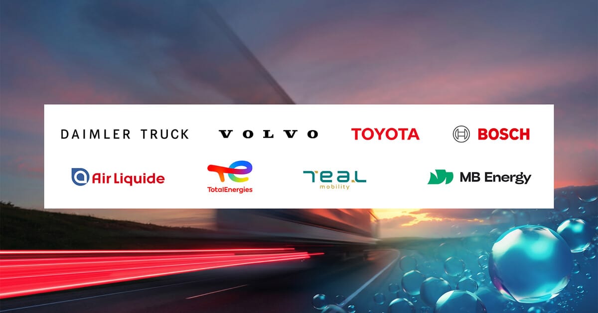 Volvo Group, Daimler Truck and Toyota back coalition to scale hydrogen trucking in Europe