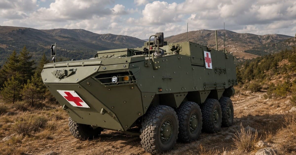 Hyundai Rotem completes armored medical evacuation vehicle for South Korean Army
