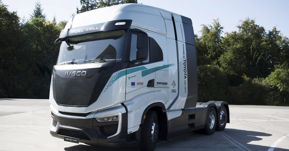 Toyota and IVECO to develop next-generation hydrogen fuel cell truck under EU-backed EMPOWER project