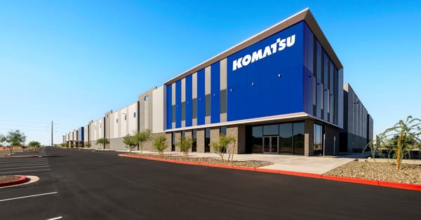 Komatsu Expands Western U.S. Parts Network with 270,000 sq ft Arizona Distribution Hub