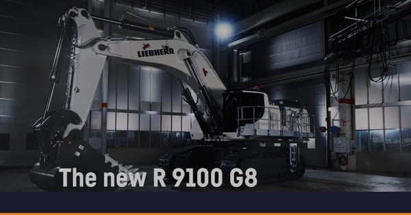 Liebherr Launches R 9100 Generation 8 — A 100-Tonne Mining Excavator Built for Efficiency