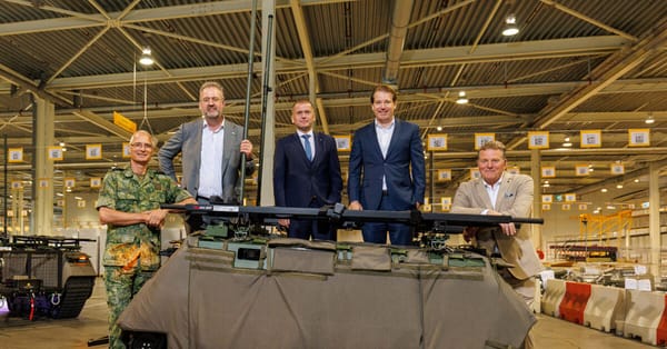 Dutch Assembly Line Kicks Off Serial THeMIS UGV Production for Ukraine