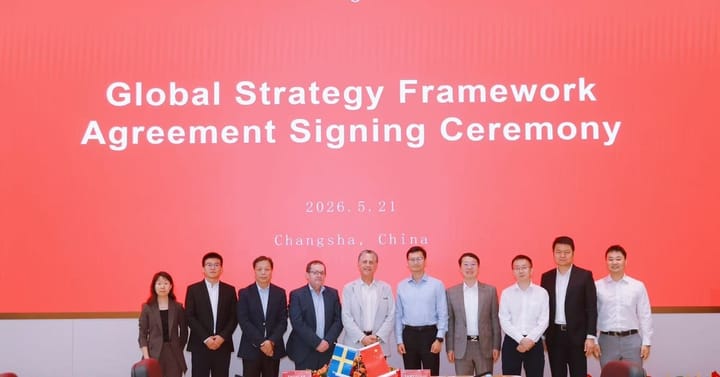 Epiroc and SANY Join Forces to Accelerate Electrification in Mining and Infrastructure