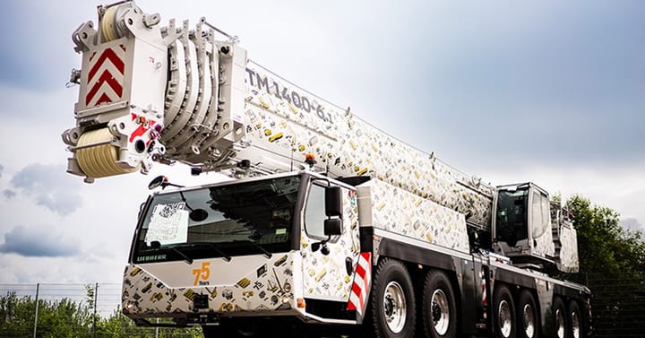 Liebherr Delivers First LTM 1400-6.1 to Australia – Everwilling Group Takes Delivery of Global Market's Most Powerful 6-Axle Mobile Crane