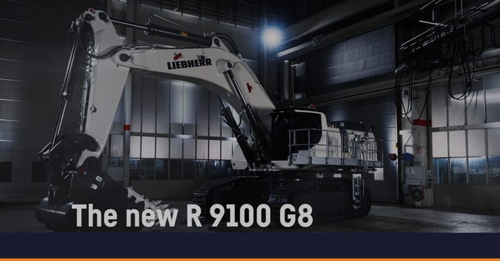 Liebherr Launches R 9100 Generation 8 — A 100-Tonne Mining Excavator Built for Efficiency