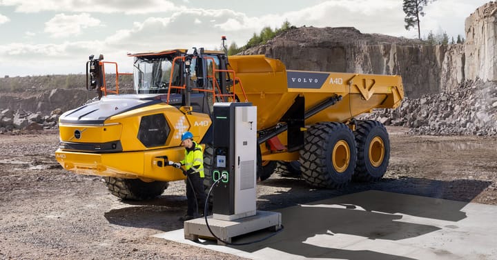 Volvo CE begins world-first serial production of electric articulated haulers