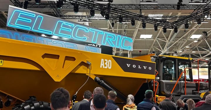 Volvo A30 Electric Deployed at Norway Hydropower Tunnel — World's First Fleet in Customer Operation