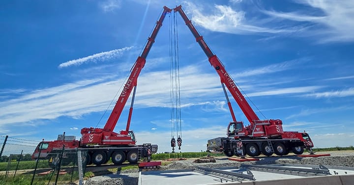 Twins in the Fleet: Völkl Adds Second Liebherr LTM 1150-5.3 Mobile Crane