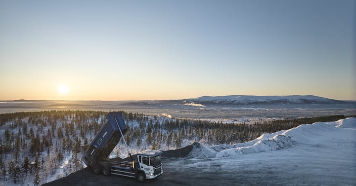 LKAB Puts 120-Tonne Battery-Electric Trucks Into Production 1,250 Metres Underground